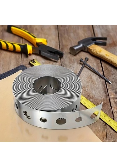 Willowhaven 1 Adet Galvanizli Çelik Askı Şeridi 196.85 İnç Boru Destek Ve Sac İşleri İçin