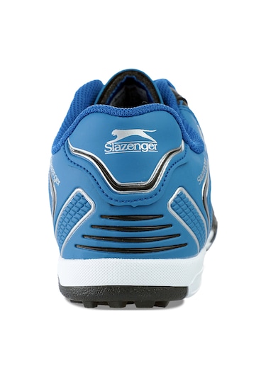 Slazenger Hugo Hs Erkek Halı Saha Siyah / Mavi Futbol Ayakkabısı Siyah / Mavi