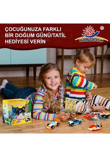 557 Parça Yapı Oyuncak Uyumlu Yapı Blokları Seti - Polis Arabası Yarış Aracı Ve Gemi Yapım Oyuncağı