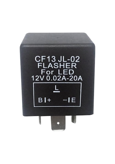 Suntek Cf13 Jl-02 3-Pin Led Flaşör Rölesi Araba Dönüş Sinyali