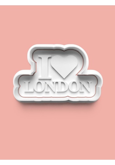 Londra Kurabiye Kalıbı Ve Şeker Hamuru Kalıbı 4'lü Set