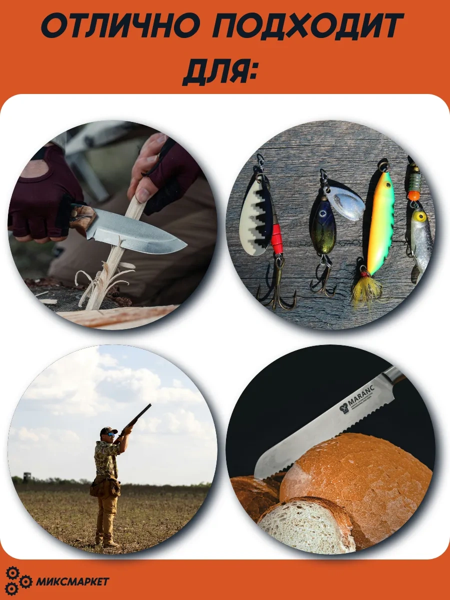 Miksmarket Katlanabilir Bıçak Ve Kanca Kalem Zımparası, Katlanabilir Bileme Çubuğu 258630636