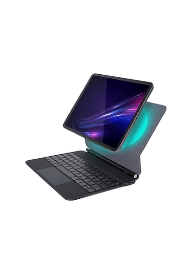 Apple Uyumlu iPad 10. Nesil  Magic Style Manyetik Yapışmalı Klavyeli Kılıf Diğer