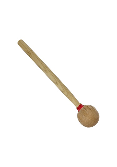 Youmex Kahverengi Pamuklu Bas Davul Çubuğu - Ahşap Saplı, Dayanıklı Ve Anti Kayma Tasarımı İle Akustik Performans Artırıcı Vurmalı Enstrüman Aleti Kahve