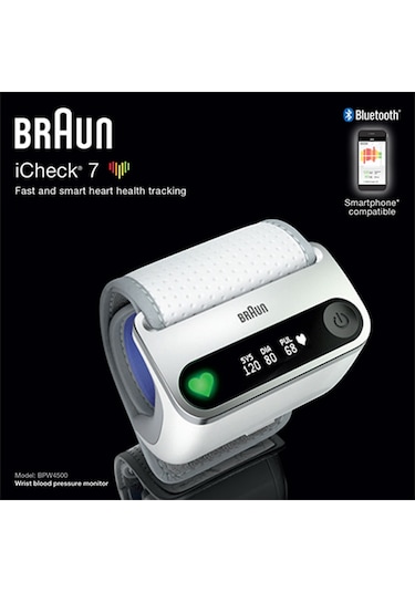 Braun iCheck 7 BPW 4500 Bilekten Ölçer Tansiyon Aleti