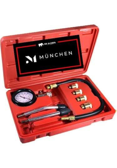 München Motor Kompresyon Test Cihazı - Kiti Benzinli Araçlar