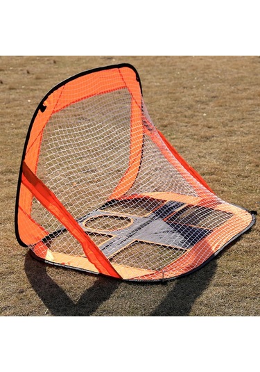 Homyl Çocuklar Taşınabilir Futbol Gol Mini Kapısı Açık Turuncu