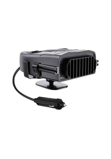 Moly Araba Ön Camı Buz Çözme Isıtıcı, 12v Dashboard Fan, Ptc Isıtıcı, Sıcak Rüzgar Modu, Siyah