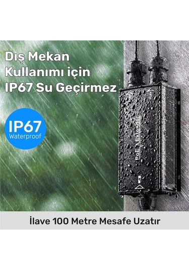 Cudy POE25 Gigabit 2poe Out 1poe In 10/100mbps 2w Metal Kasa Switch