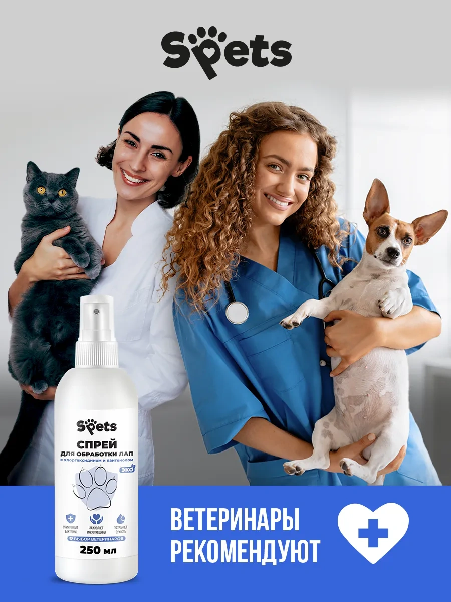 Spets Klorheksidin Ve Panthenol İçeren Köpek Pati Spreyi 250 Ml 271212411