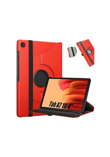 Samsung Uyumlu Galaxy Tab A7 T500 Kılıf 10.4 Inç 360° Tablet Kılıfı