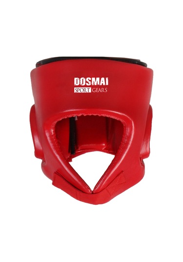 Dosmai Yüz Korumalı Kick Boks Muay Thai Maç Kaskı Kırmızı Ko370 Kırmızı