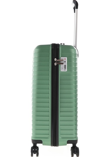 Ultra Dayanıklı 3'lü Set Valiz & Bavul Yeşil-1397 Yeşil
