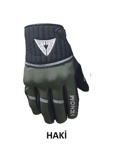 Venom Eldiven 9015 Soft Shell Korumalı Motosiklet Eldiveni (546850925)