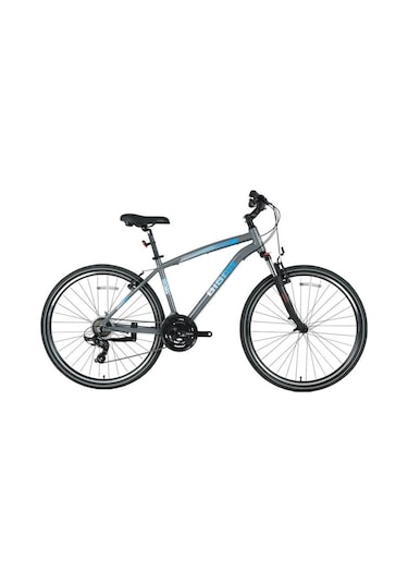 Bisan Guida Amt 28 Jant 52 Cm Gri Mavi Şehir Bisikleti Gri - Mavi - Siyah