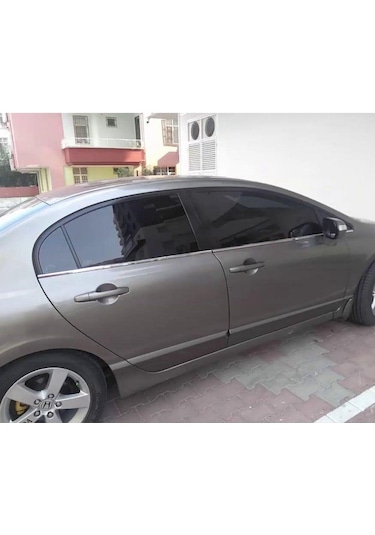 Honda Civic Fd6 Krom Cam Çıtası 2006-2011 6   Parça