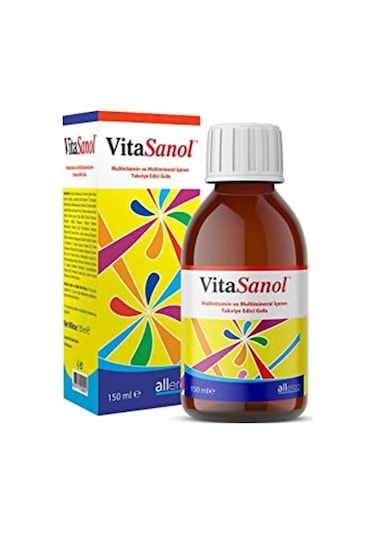Vitasanol Multivitamin Multimineral Şurup 150Ml