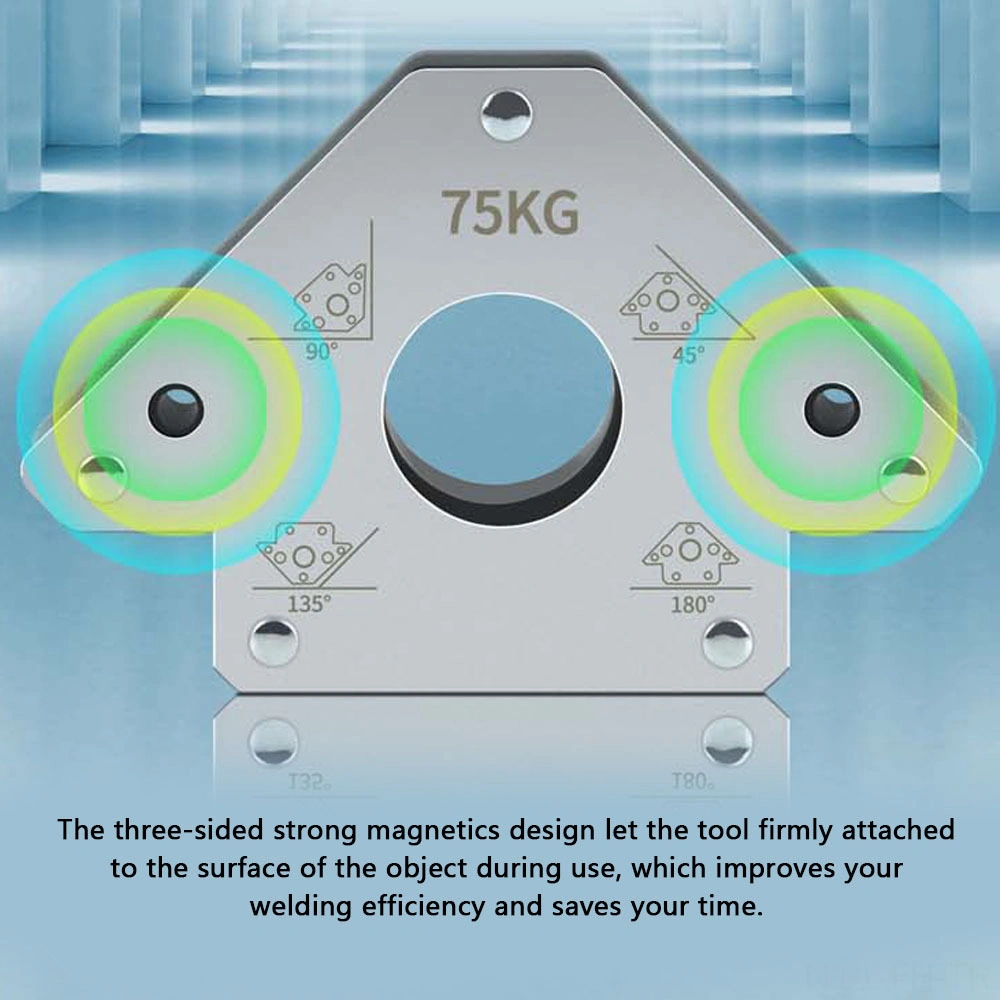 Folinda Metal Manyetik Kaynak Konumlandırıcı, 45 -180 Çok Açı, 25kg Çekim Gücü, Boru Montajı Ve Kaynak İşleri İçin Pratik Yardımcı Araç
