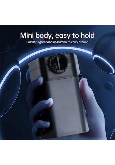 Artfulabode Yatak, Taşınabilir Şişme Şişirme/indirme, Şişirme Pompası Nozul Kablosuz İlaveli Hızlı Havuz Geeroyoo Çift Botu, 6000pa - Cf