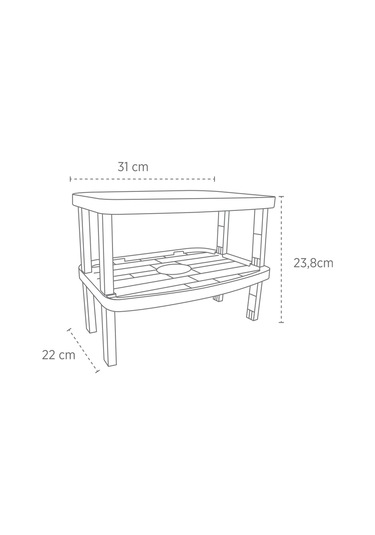 Dolap İçi Raf Dolap İçi Çok Katlı Raf Tekli