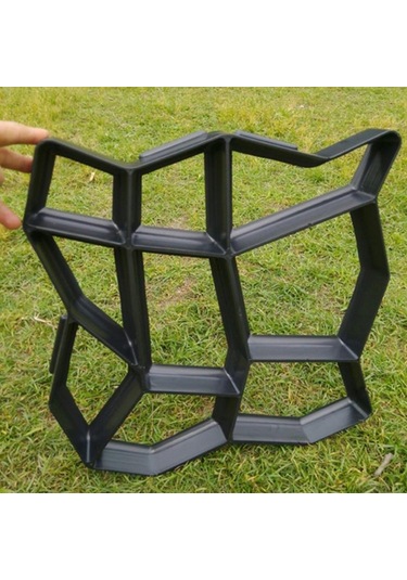 Manuel Çimento Beton Yol Kalıp Plastik Kalıp Diy Bahçe Kaldırım Kalıbı