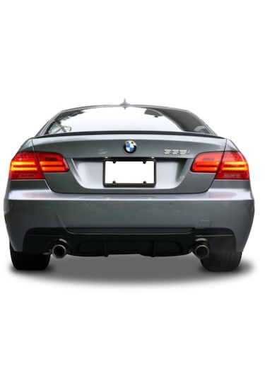 Bmw E92 Difüzör Mtechnic Arka Tampon Eki 2007-2013 Arası Parlak S