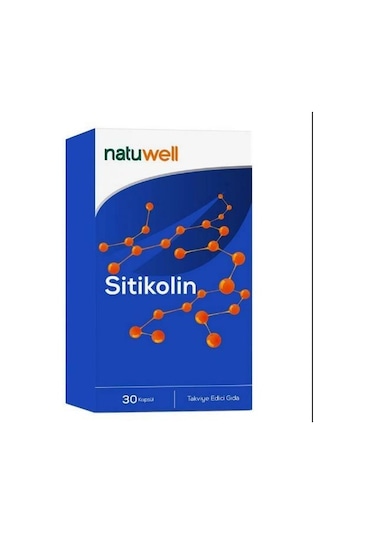 Natuwell Sitikolin Takviye Edici Gıda 30 Kapsül
