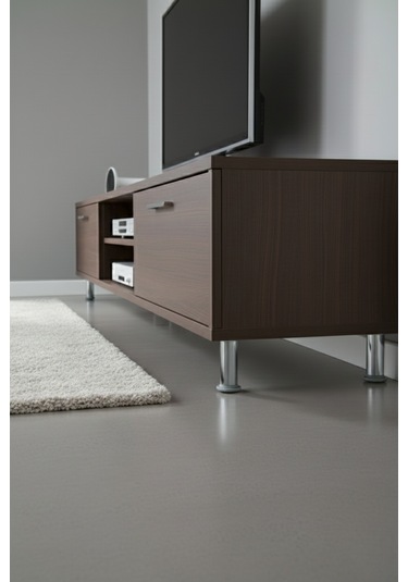 Ludıa 6 Farklı Ölçüde Metal Ayarlanabilir Tablalı Mobilya Ayağı 6cm,8cm,10cm,12cm,15cm,20cm Gri