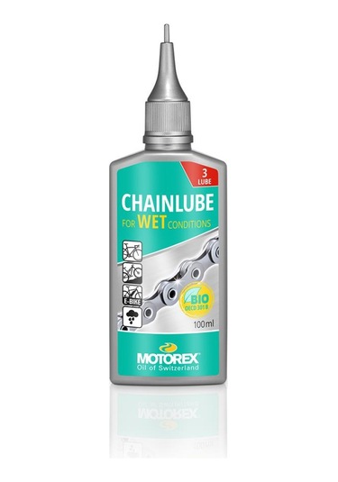 Motorex Zincir Yağı Wet Power 100 Ml Islak Ortam3Lube Siyah