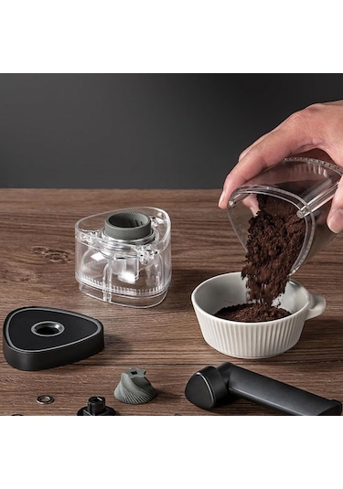 Knadgbft Manuel Kahve Öğütücü, Koni Değirmeni Kahve Çekirdekleri