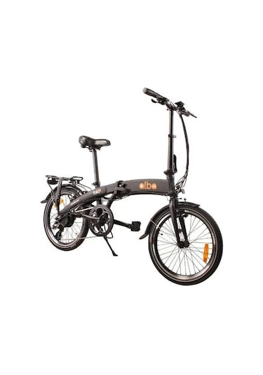 Alba Fold 2 Std Elektrikli Katlanır Bisiklet Led Gösterge, 7.8ah Batarya Siyah E-bike Siyah