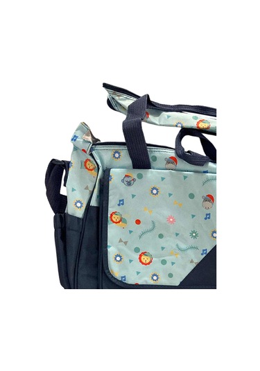 Suntek Bebek Bezi Çanta Seti Cepli Şişe Çantalı Koyu-mavi 0 Numara