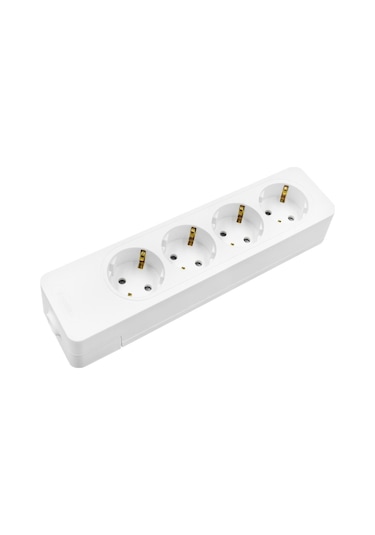 Seldur 4'lü Topraklı Çocuk Korumalı Priz Klemensli Klemensli