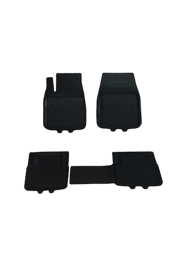 Tüm Araçlara Uyumlu 3D Havuzlu Soft Kaucuk Oto Paspas Seti