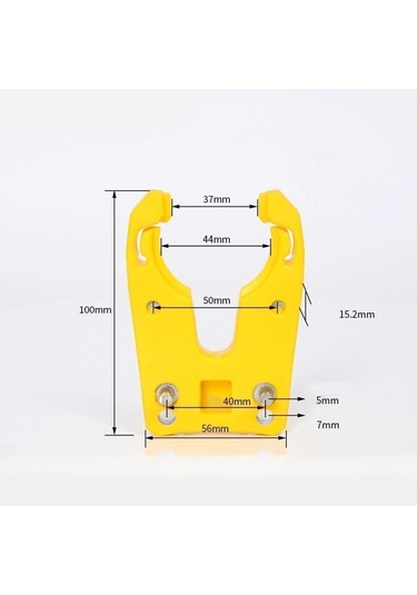 Suntek Iso30 Alet Tutucu Kelepçesi Cradle Fork Claw Cnc 10 CM