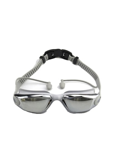 Yüzme Gözlükleri Yetişkinler Yüzme Gözlükleri Kulak Tıkacı İle Beyaz