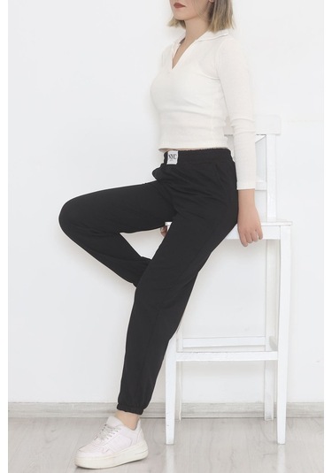 Mokashopin - Armalı Eşofman Altı Siyah - 12556.1778. 001