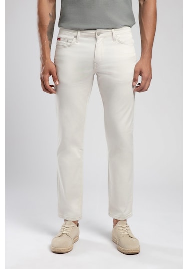 Lee Cooper Jagger Normal Bel Dar Kesim Düz Paça Taş Erkek Pantolon-19662 Taş
