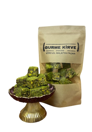 Baklava Dilim Fıstıklı Lokum 300 Gram