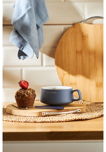 Emsan Brunch New Bone Kupa 320 ml Lacivert