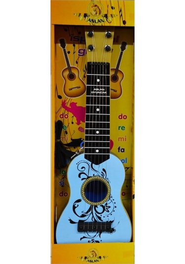 Oyuncak Ispanyol Gitar 50 Cm Çocuk Gitarı Eğitici Müzik Aleti
