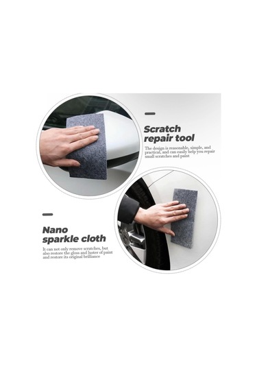 Çok Amaçlı Çizik Giderici Set Çok Renkli