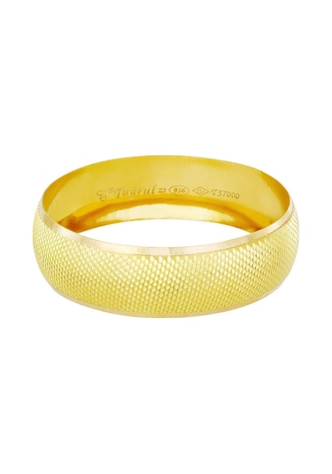 T51TuğrulAltın 20 Gr(Gram) 18 Mm 22 Ayar Işçiliksiz Bilezik Tbc0202-3 498601130