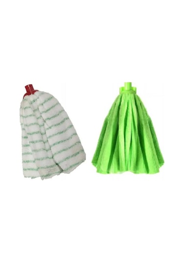 Lider 2 Adet Mikrofiber Ve Havlu Mop Vileda Tipi Paspas Ucu