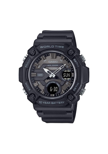 Casio Aeq-120w-1bvdf Erkek Kol Saati Siyah