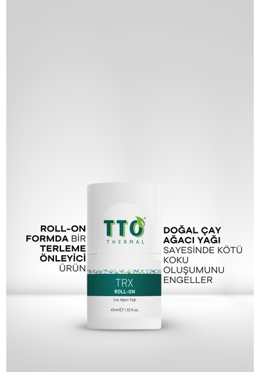 Tto Thermal Trx Çay Ağacı Yağlı Roll-On Deodorant 45 ML
