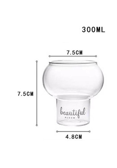 Homyl Şeffaf Kokteyl Cam Kahve Çay Bira Suyu Yoğurt Süt 300ml Temizlemek