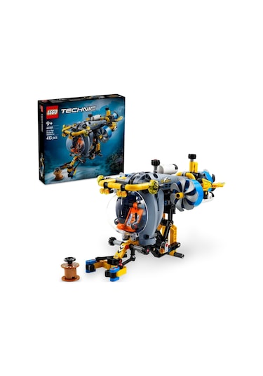 LEGO® Technic Derin Deniz Araştırma Denizaltısı 42201 - 9 Yaş ve Üzeri Mühendislik ve Bilimi Seven Çocuklar için Oyuncak Yapım Seti (413P) LEGO® Technic Derin Deniz Araştırma Denizaltısı 42201 - 9 Yaş ve Üzeri Mühendislik ve Bilimi Seven Çocuklar için Oyuncak Yapım Seti (413P)