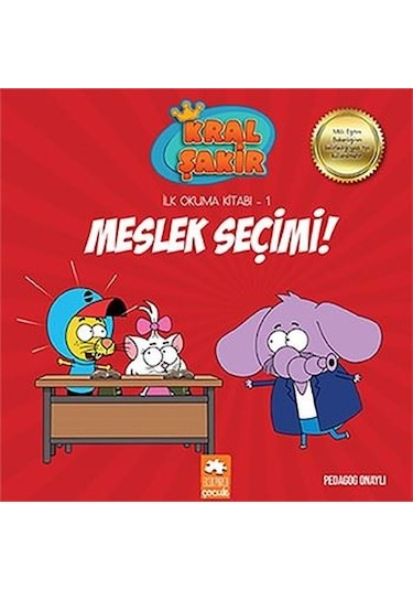 Kral Şakir Meslek Seçimi-İlk Okuma Kitabı 1 - Varol Yaşaroğlu - Eksik Parça