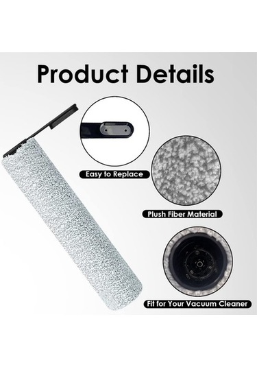 Markingyes Floor One Için S6/s6pro Akülü Islak Kuru Zemin Yıkama Makinesi Elektrikli Süpürge Yedek Hepa Filtreleri Ve Fırça Rulo Seti Set 1 Adet Süpürge Yedek Parçaları